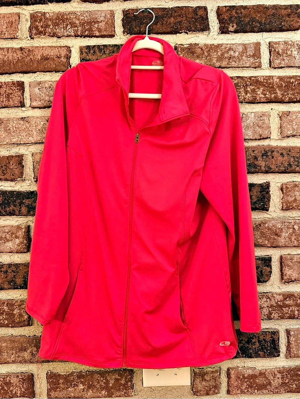 Champion Lightweight Full-Zip Jacket Pink XXL Like New